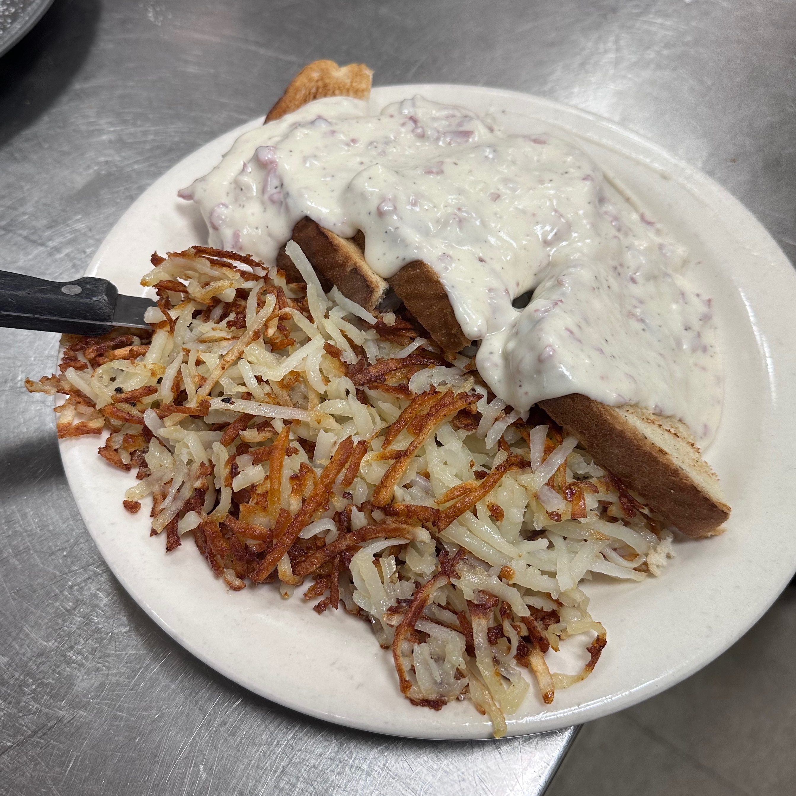 Chipped Over Toast.