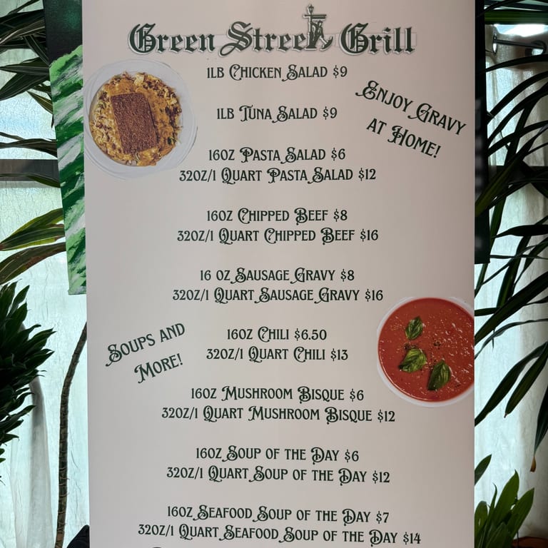 Take Green Street Grill Home With You!